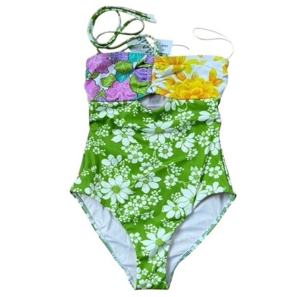 Alemais NWT ELORA RUCHED ONE PIECE
SWIMSUIT XS - Picture 6 of 9